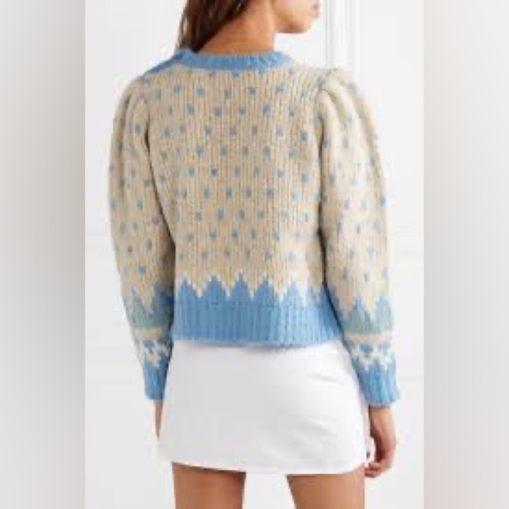 LoveShackFancy Rosie Alpaca Sweater, size Small - Picture 14 of 14